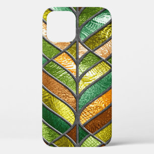 Nahtlose Textur aus festem Glas mit Blattmuster, Case-Mate iPhone Hülle