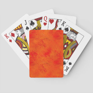 Nahtlose Textur Hintergrund Abstrakt Orange und Spielkarten