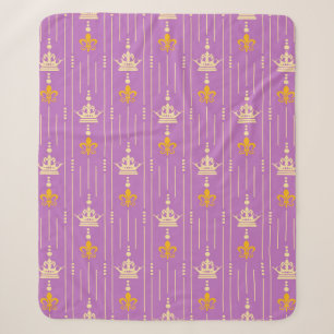 Nahtlose Textur im Retro-Stil Vintag Sherpadecke