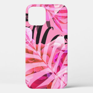 Nahtlose tropische Blume, Pflanze und Blattmuster  Case-Mate iPhone Hülle