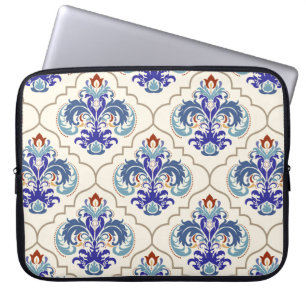 Nahtlose türkische bunte Muster. Laptopschutzhülle