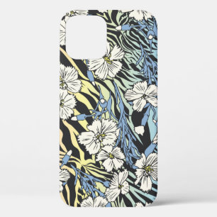 Nahtlose Vintage Blumenmuster. Feld "Blume" Case-Mate iPhone Hülle