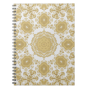 Nahtlose vintage ornamentale Textur, orientalisch, Notizblock