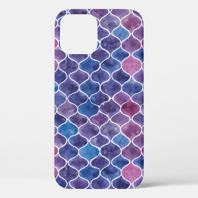 Nahtlose Violette Case-Mate iPhone Hülle (Rückseite)