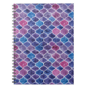 Nahtlose Violette Notizblock