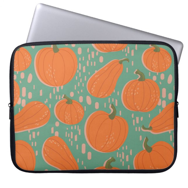 Nahtlose Wiederholmuster beobachten. Vintage Gesta Laptopschutzhülle (Vorderseite)