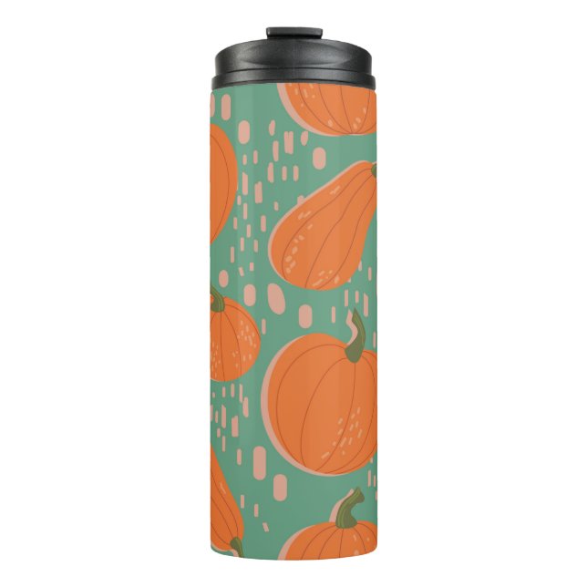 Nahtlose Wiederholmuster beobachten. Vintage Gesta Thermosbecher (Vorderseite)