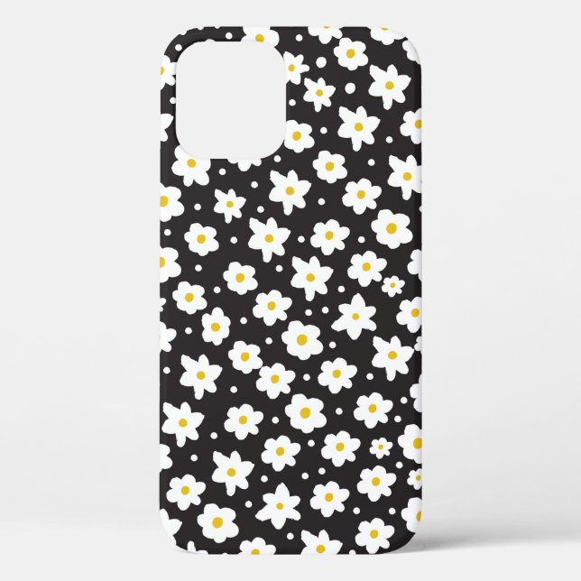 Nahtlose, winzige, Vintage Muster Case-Mate iPhone Hülle (Rückseite)