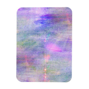 nahtloser blauer, rosa Hintergrund gelbe Wasserfar Magnet
