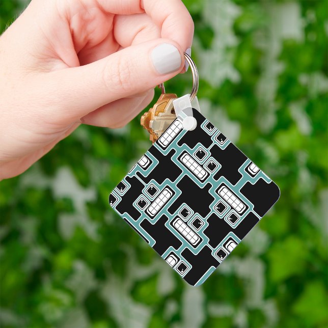 Nahtloser futuristischer Schlüsselanhänger (Von Creator hochgeladen)