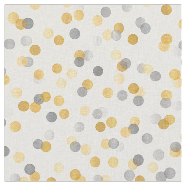 Nahtloser Gold-u. SilberConfetti Stoff (Nahaufnahme)