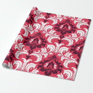 Nahtloser Hintergrund aus einer Blumenzzierung, Mo Geschenkpapier
