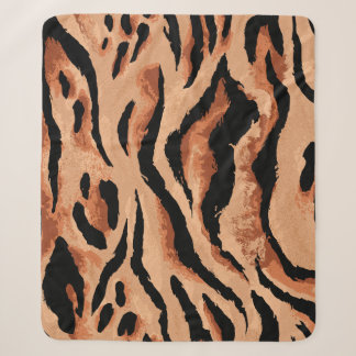 Nahtloser Tiger, Leopardenmuster Sherpadecke