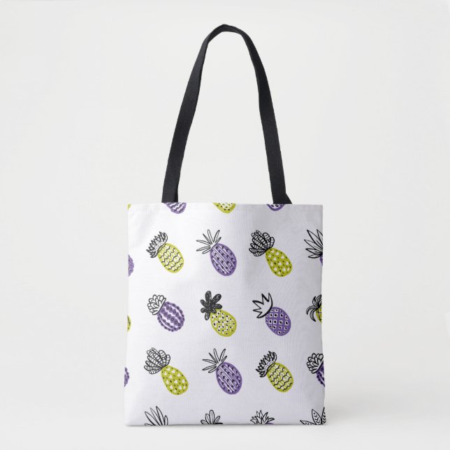 Nahtloses Ananas-Muster (Vorderseite)