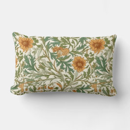 Nahtloses Arts-and-Crafts-Muster Lendenkissen