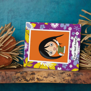 Nahtloses Blumenmuster Fotoplatte