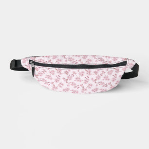 Nahtloses Blumenmuster mit rosa Kirschblüten Bauchtasche