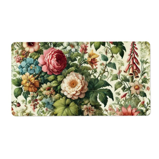 Nahtloses botanisches Muster (Vorne)