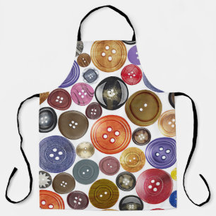 Nahtloses Chic: High-Res-Button-Set Schürze