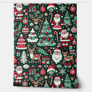 Nahtloses CHRISTMAS-Hintergrundbild Tapete