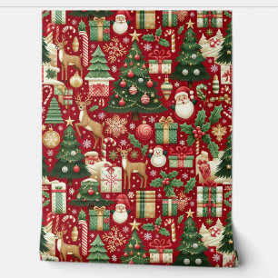 Nahtloses CHRISTMAS-Hintergrundbild Tapete