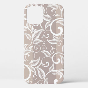 Nahtloses Damastmuster. Vintage-Ornament. Muster Case-Mate iPhone Hülle