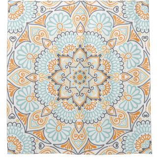 Nahtloses Fliesenmuster: dekoratives, vielseitiges Duschvorhang