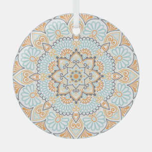Nahtloses Fliesenmuster: dekoratives, vielseitiges Ornament Aus Glas
