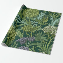 Nahtloses florales Muster im William-Morris-Stil