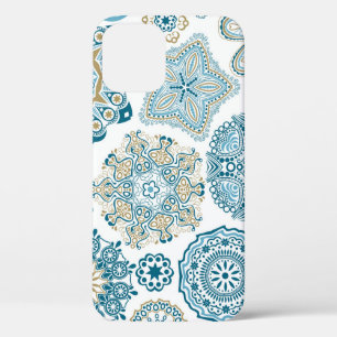 Nahtloses florales Quadrat: Kopierkachelung Case-Mate iPhone Hülle