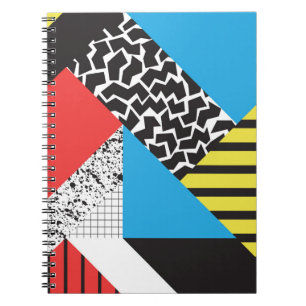 Nahtloses geometrisches Muster in modernem abstrak Notizblock