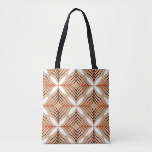 Nahtloses geometrisches Muster mit Blume