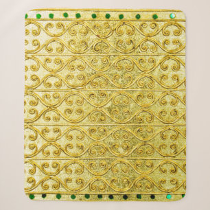 Nahtloses Gold Sherpadecke
