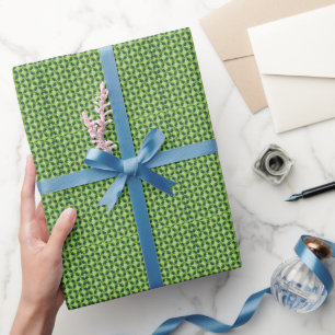 Nahtloses Grasmuster Geschenkpapier
