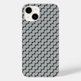Nahtloses graues Muster Case-Mate iPhone 14 Hülle