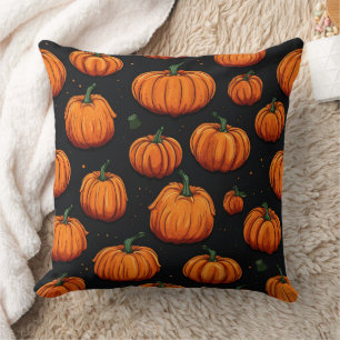 Nahtloses Halloween-Muster Kissen