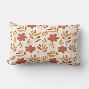 Nahtloses Herbst Herbst-Blumenmuster Lendenkissen