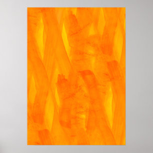 Nahtloses Hintergrund-Gelbabstrakter Watercolor Poster