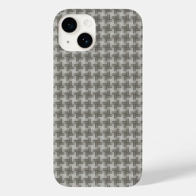 Nahtloses Holzmuster Case-Mate iPhone Hülle (Rückseite)