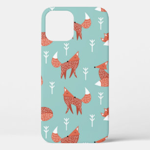 Nahtloses Illustrationsmuster mit süßem orangefarb Case-Mate iPhone Hülle