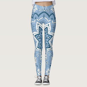 Nahtloses islamisches Blau Leggings