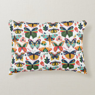 Nahtloses, leichtes Wallpaper-Muster mit Boho Sty Dekokissen