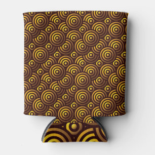 Nahtloses luxuriöses Gold-Muster Dosenkühler