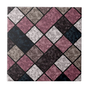 Nahtloses Marmor-Granit-Steinfliesenmuster retro Fliese