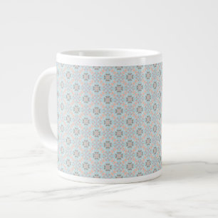 Nahtloses Meer-Themen-Muster Jumbo-Tasse