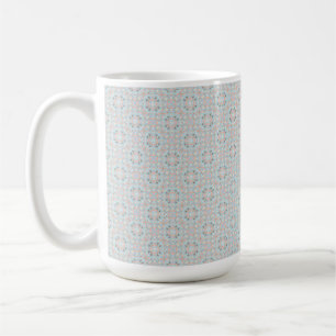 Nahtloses Muschel Muster Kaffeetasse