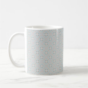 Nahtloses Muschel Muster Kaffeetasse