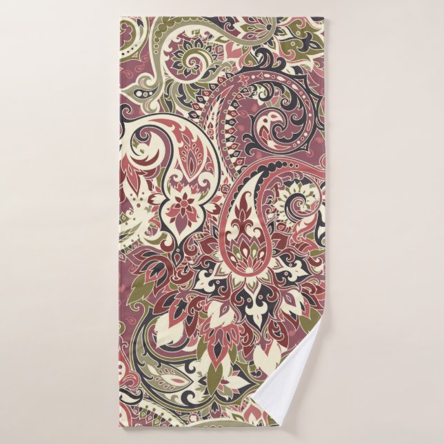 Nahtloses Muster auf der Grundlage traditioneller  Badehandtuch (Badehandtuch)