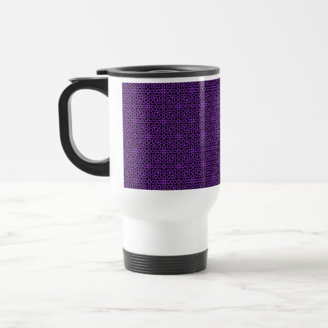 nahtloses Muster auf thermischer Tasse (Links)