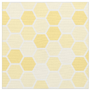 Nahtloses Muster aus gelbem Honig Stoff